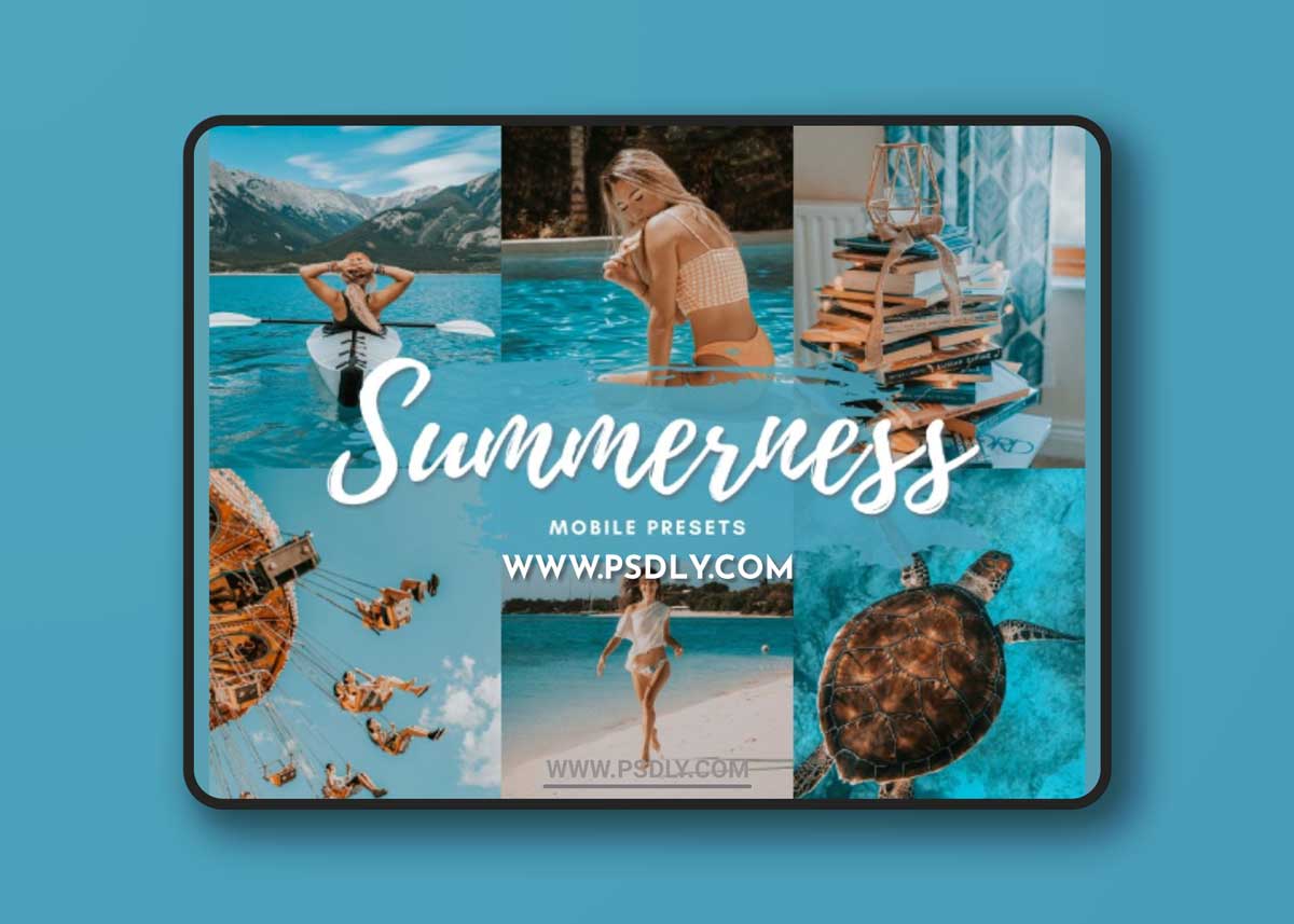 CreativeMarket - SUMMERNESS Mobile Lightroom Presets 5712586