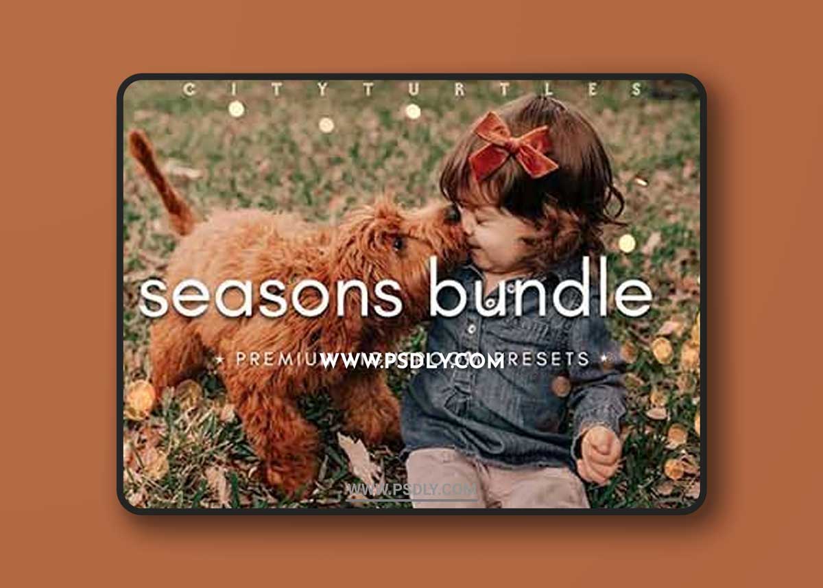 CreativeMarket - THE SEASONS BUNDLE Lightroom Presets 6565571