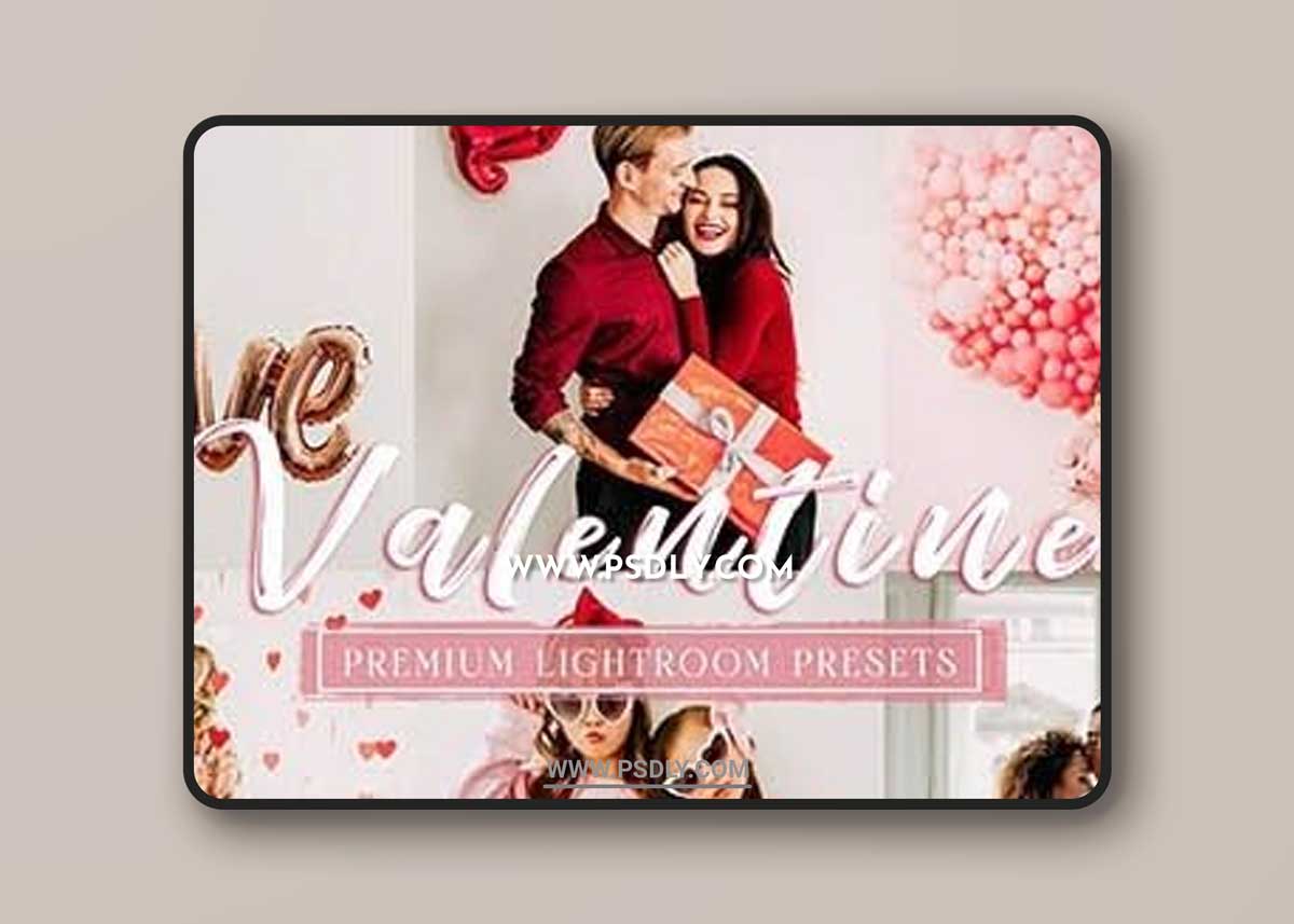 CreativeMarket - VALENTINE Portrait Lightroom Presets 5830165