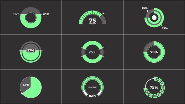 Videohive Circle Infographic 34098930