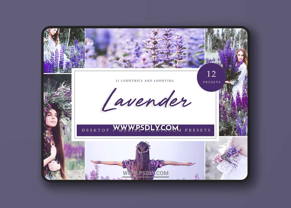 Lightroom Presets - Lavender