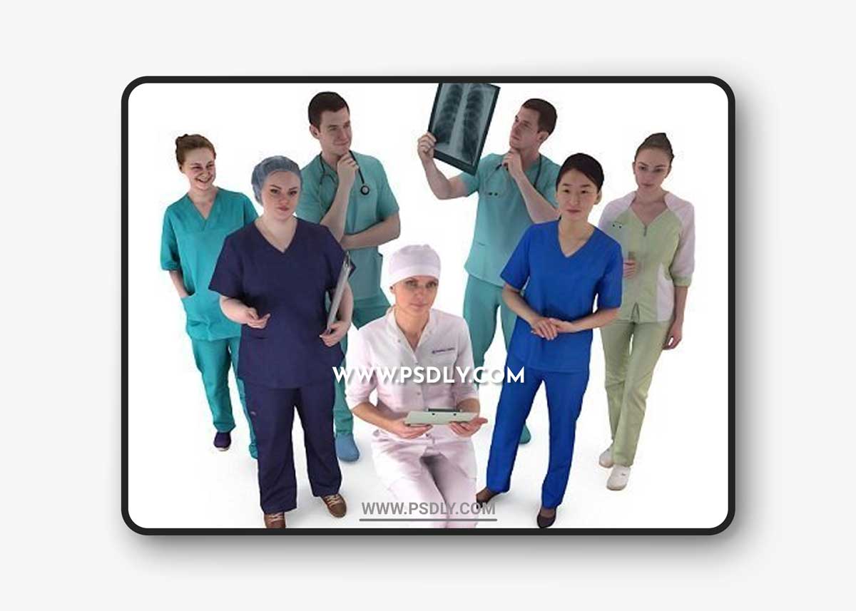 Medical Collection x7 3D Models