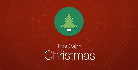 Videohive MoGraph Festive Message 13511138