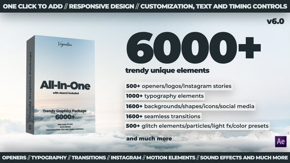 Videohive - 6000+ Graphics Pack V6 - 24321544