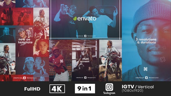Videohive Multi Screen Intro Opener 31835270