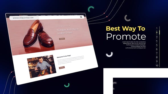 Videohive Web Promo Bold Line Style 33871397