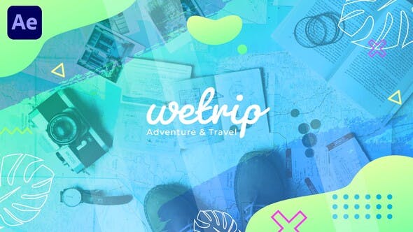 Videohive Wetrip - Adventure & Travel Slideshow | After Effects 34255554