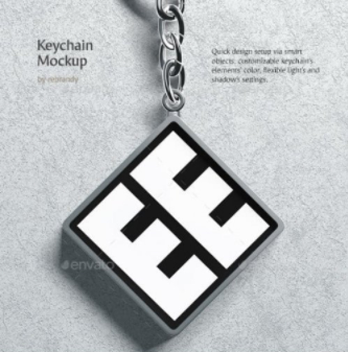 GraphicRiver - Keychain Mockup 23368953