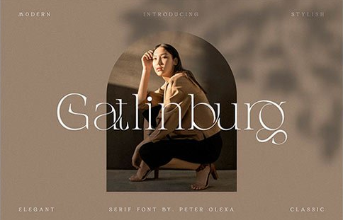CM - Gatlinburg - Modern Serif Font 6429408