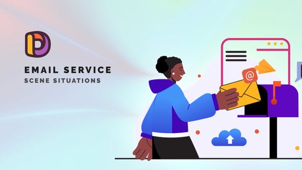 Videohive Email service - Scene Situations 34664482