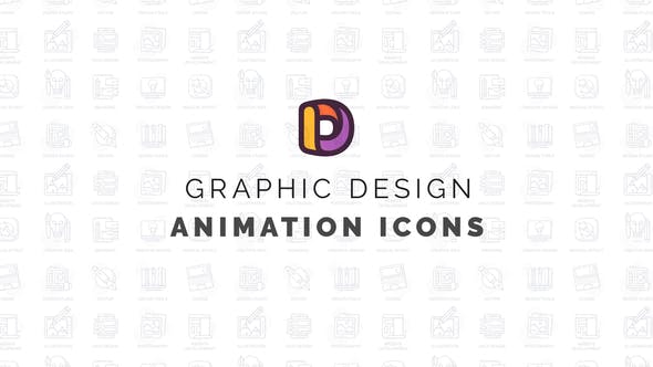 Videohive Graphic design - Animation Icons 34567593