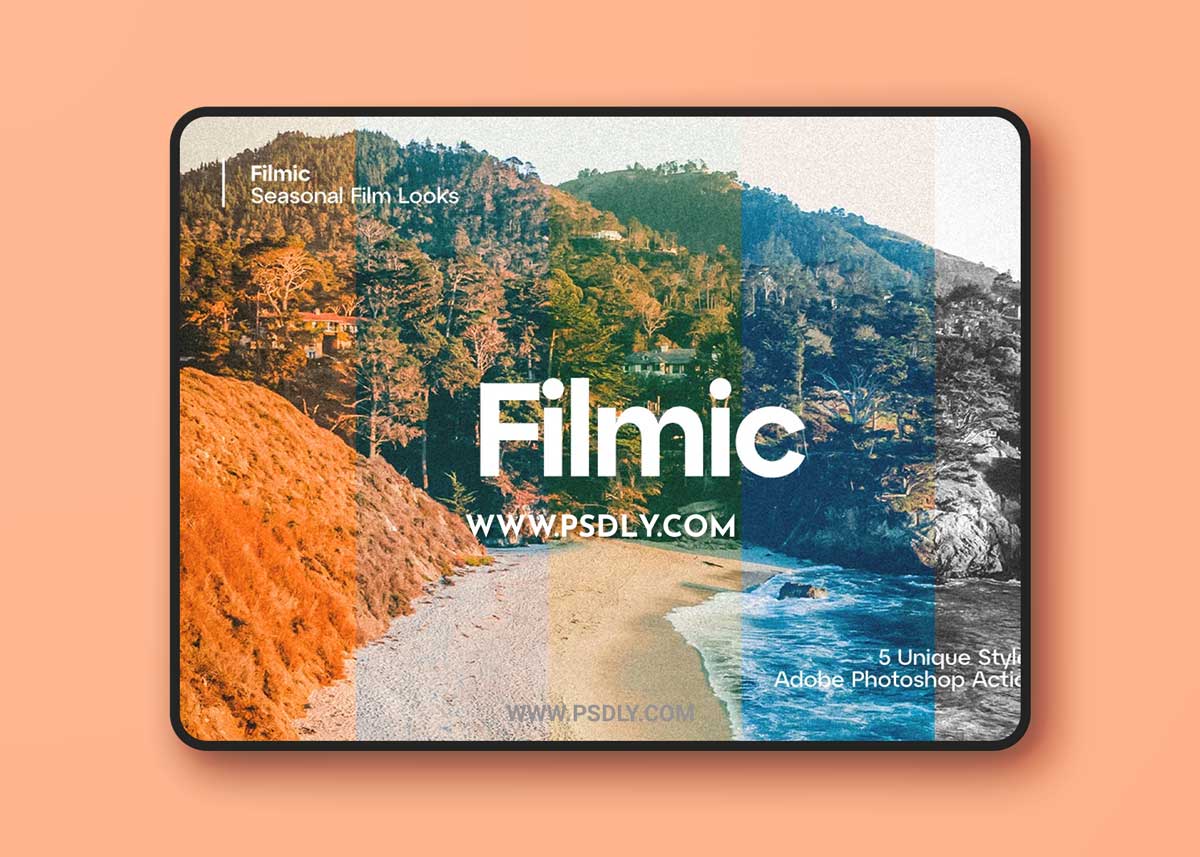 CreativeMarket - Filmic - 5 Seasonal Film Looks 6280682