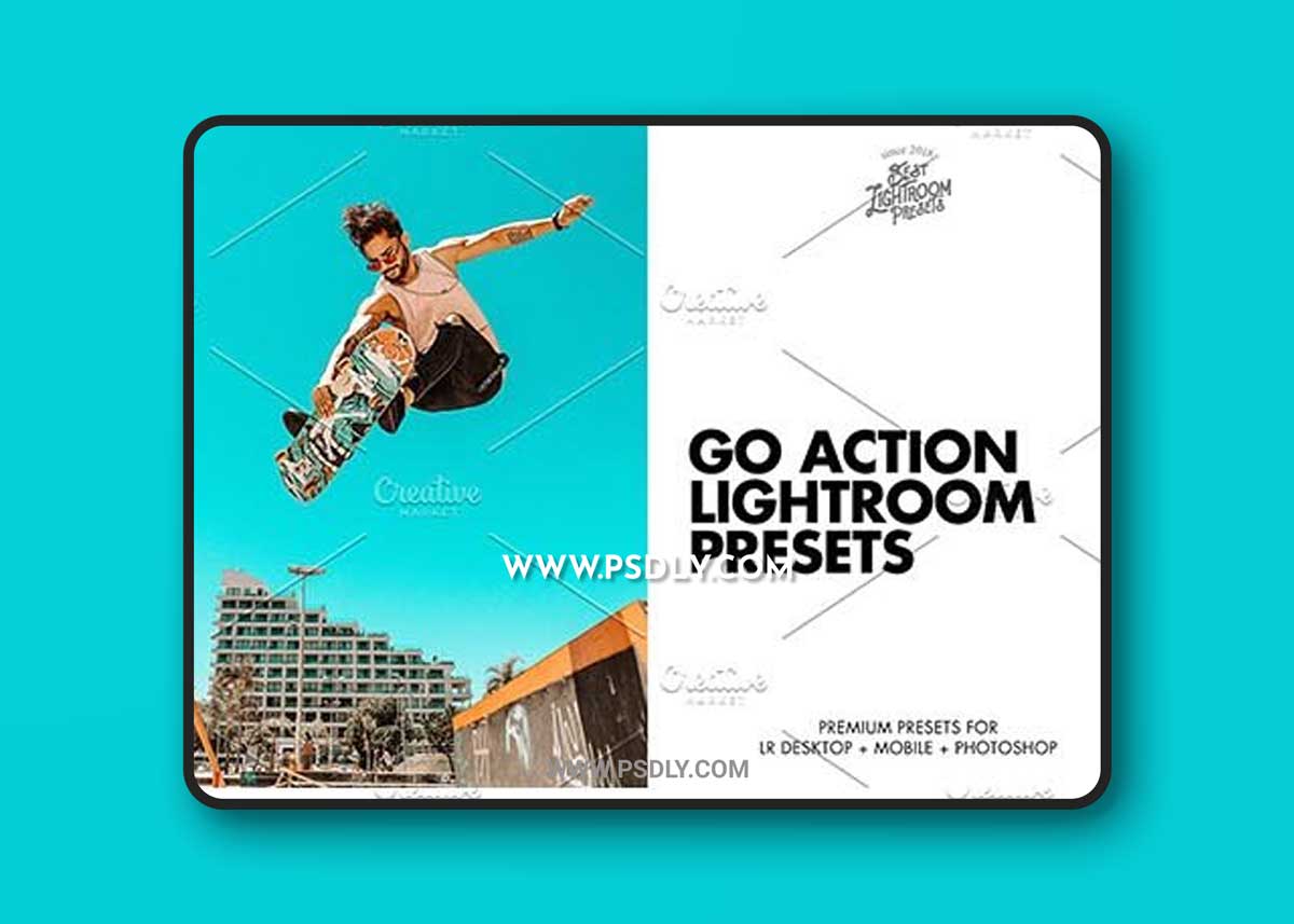 CreativeMarket - Lightroom Presets Action Sports 6636561