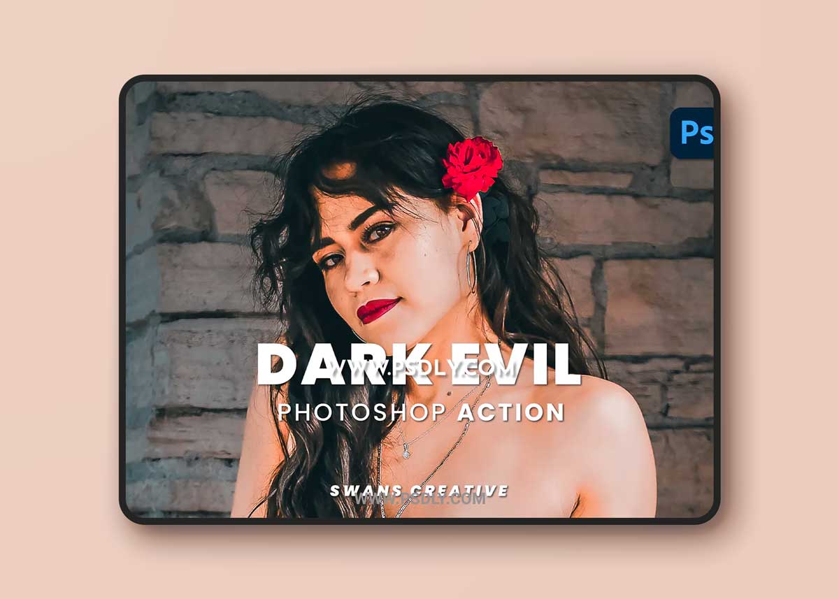 Dark Evil Photoshop Action