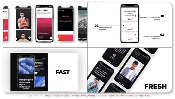 Videohive Fast App Intro 34507792