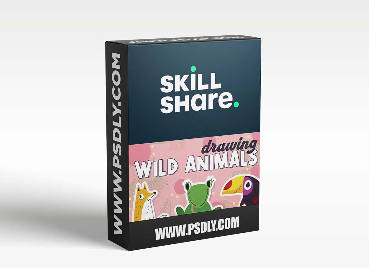 Let's Draw Simple & Colorful Wild Animals in Procreate
