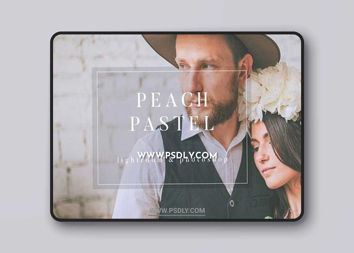 Peach Pastel Wedding Preset LR PS