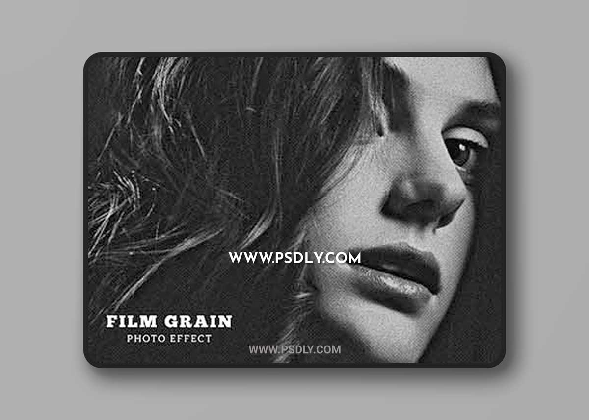 Photo effect template