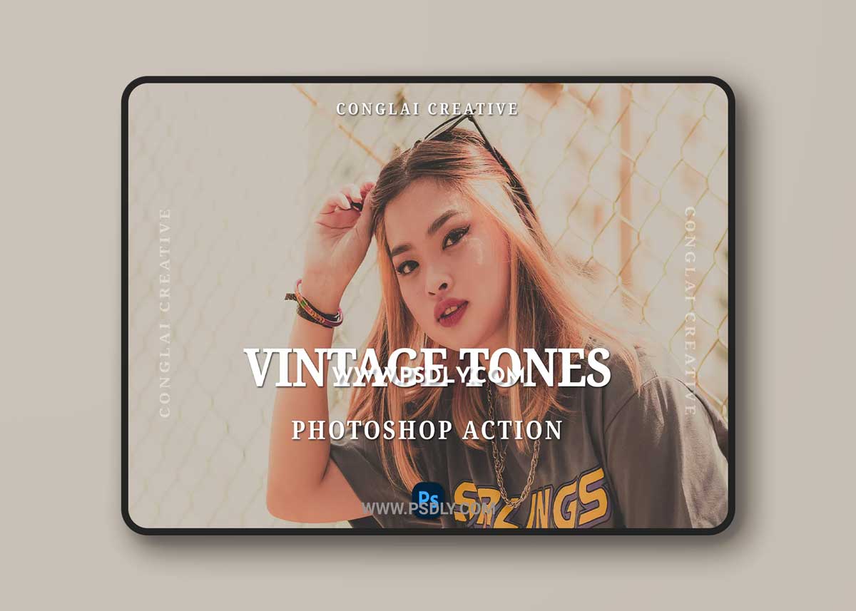 Vintage Tones - Photoshop Action