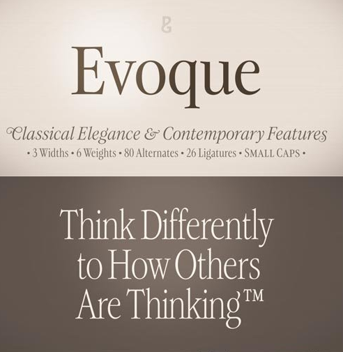 Evoque Font Family