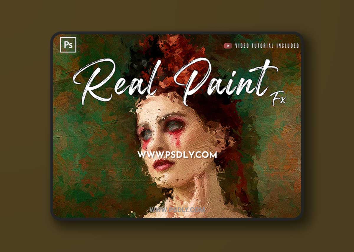 GraphicRiver - Real Paint Fx - Photoshop Action 34702996