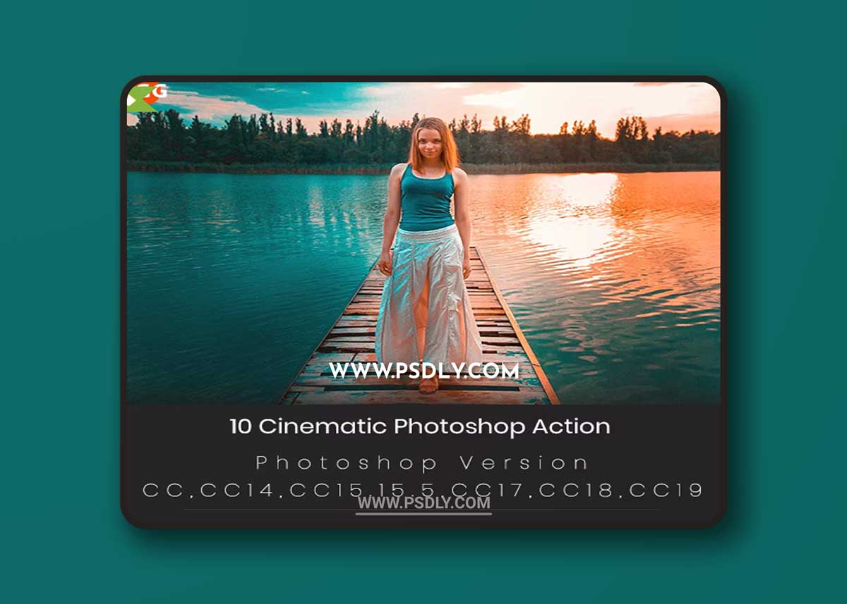 10 Cinematic Photoshop Action