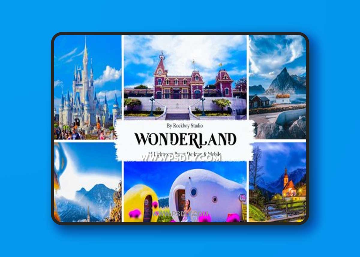 15 Wonderland Lightroom Presets