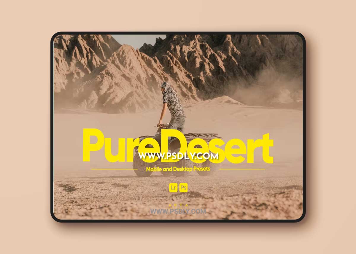 ARTA - PureDesert Presets for Lightroom