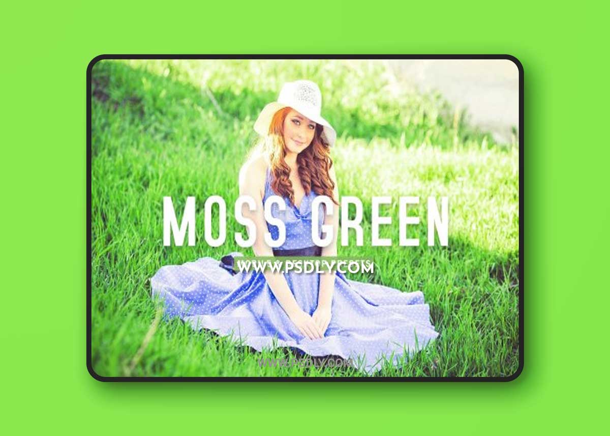 CreativeMarket - Moss Green Pro Lightroom Presets 6915514