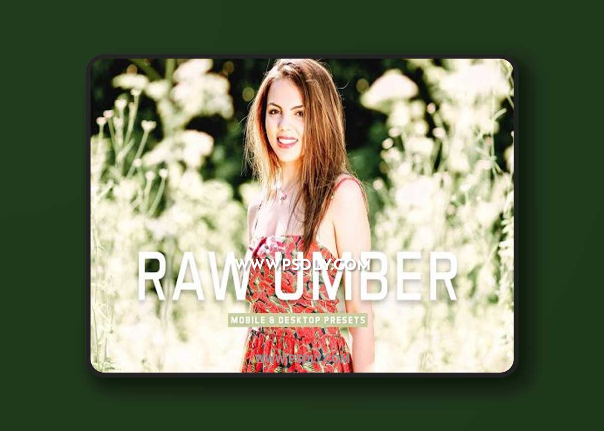 CreativeMarket - Raw Umber Pro Lightroom Presets 6916382
