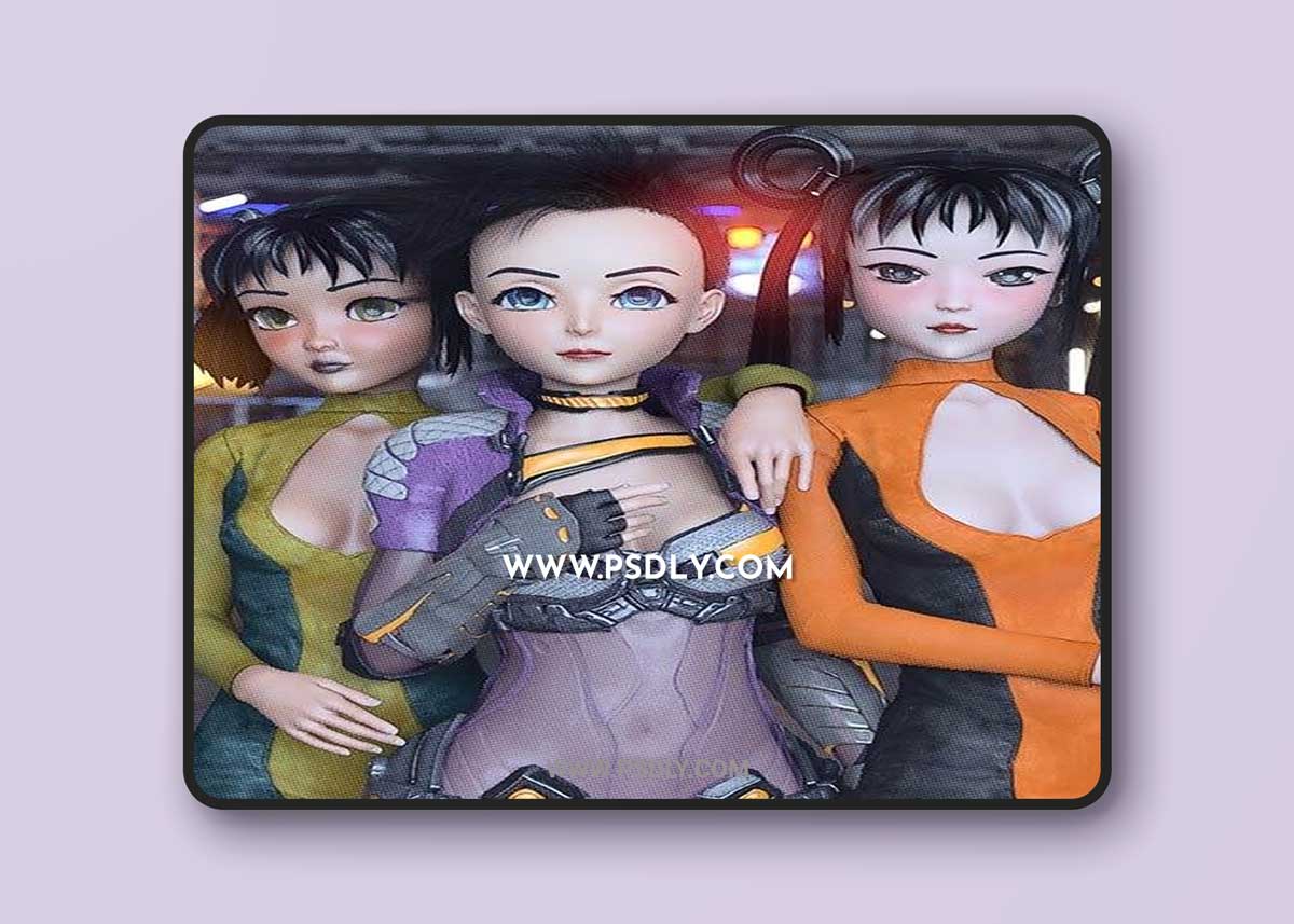 GHD StoryBook - Faces and Morphs for Sakura 8