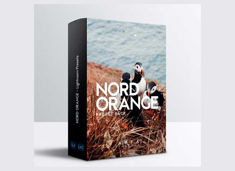 GraphicRiver - ARTA Presets | Nord Orange | For Mobile and Desktop Lightroom 34026446
