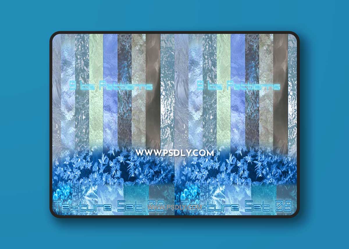 Ice Patterns for Photoshop + Textures