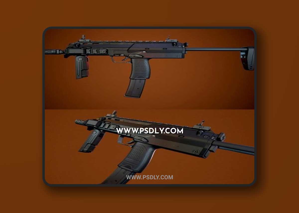 MP 7 3D Model
