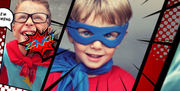 Videohive 3D Comic 8681125