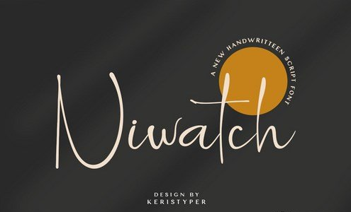Niwatch Font
