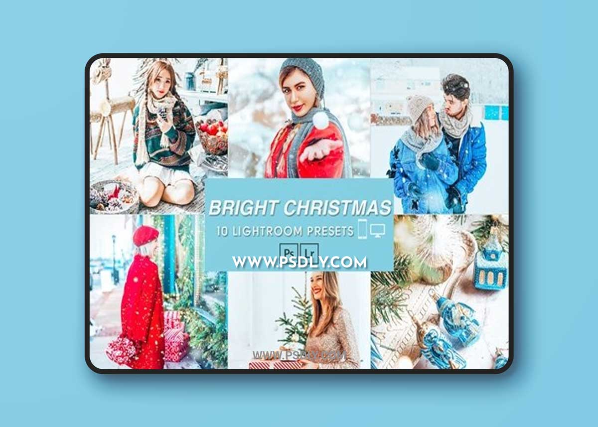 10 Bright Christmas Desktop & Mobile presets
