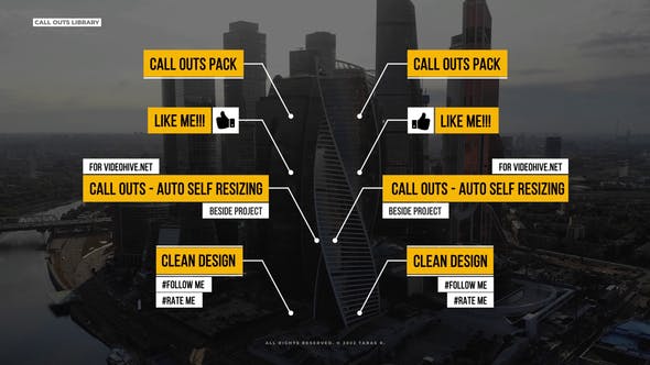 Videohive Call Outs 2.0 | After Effects 36330204