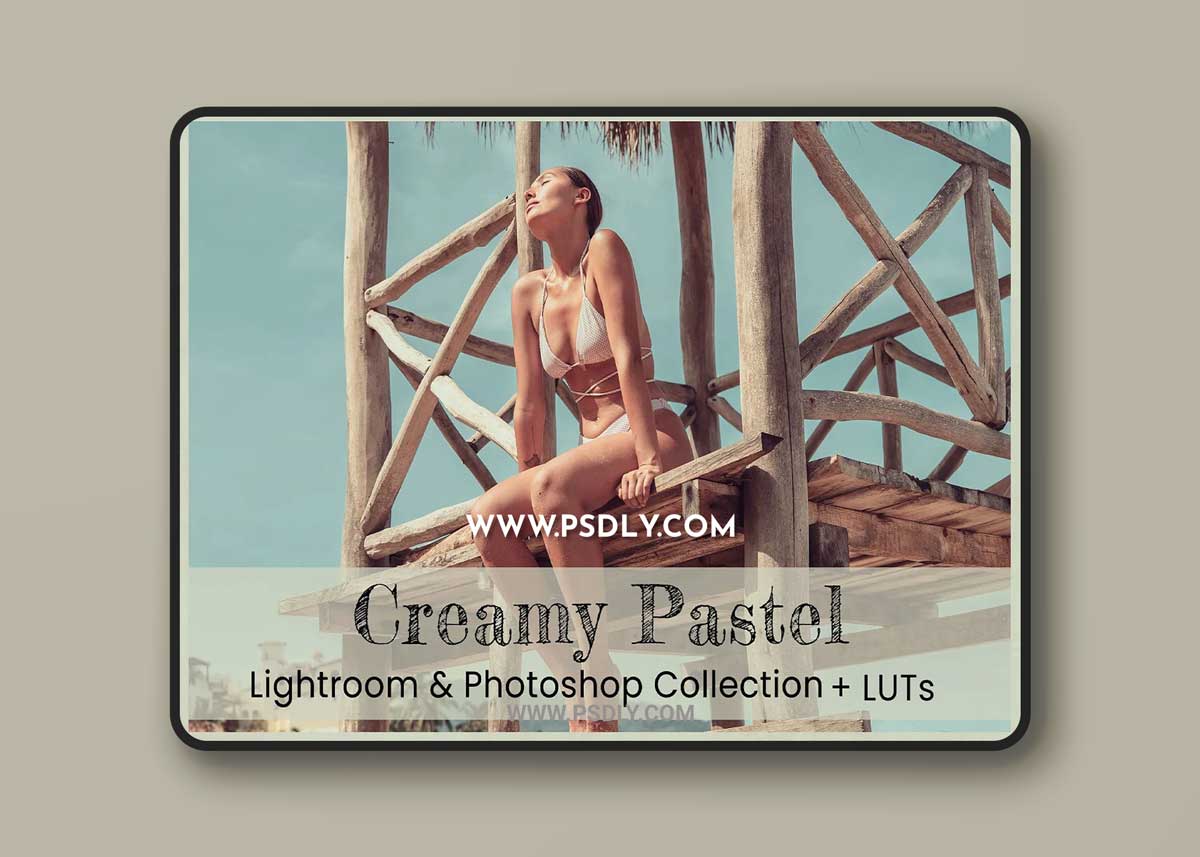 CreativeMarket - Creamy Pastel Photoshop Actions LUTs 6970435