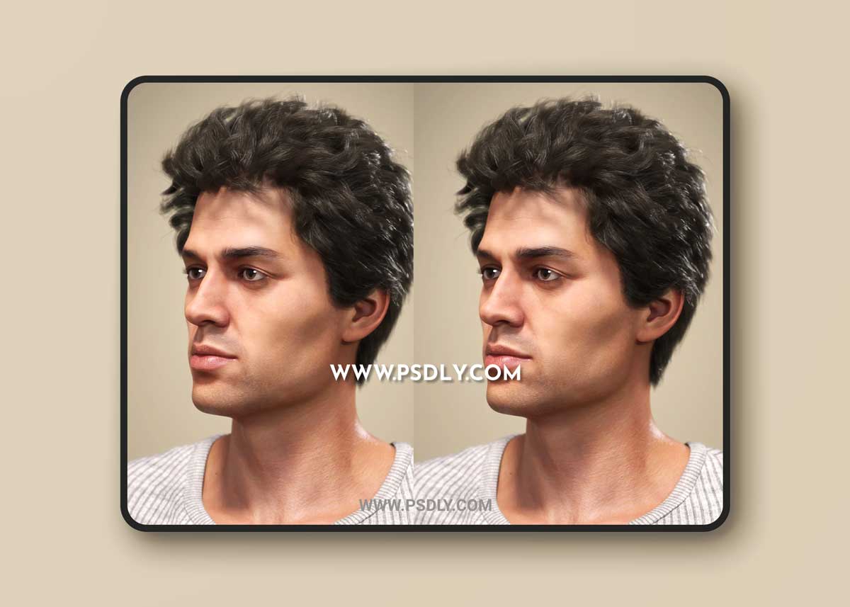 SP Hair 009 for Genesis 3 and 8 Male