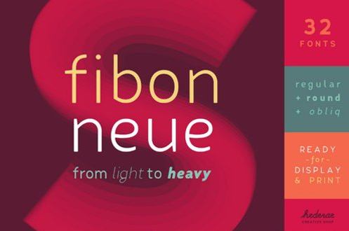 Fibon Neue Family 60 OFF