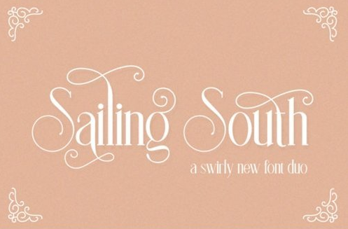 Sailing South Font