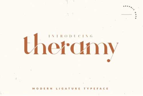 Theramy Font