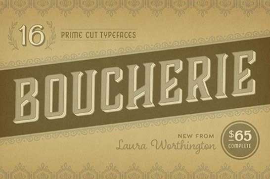 Boucherie Collection Font