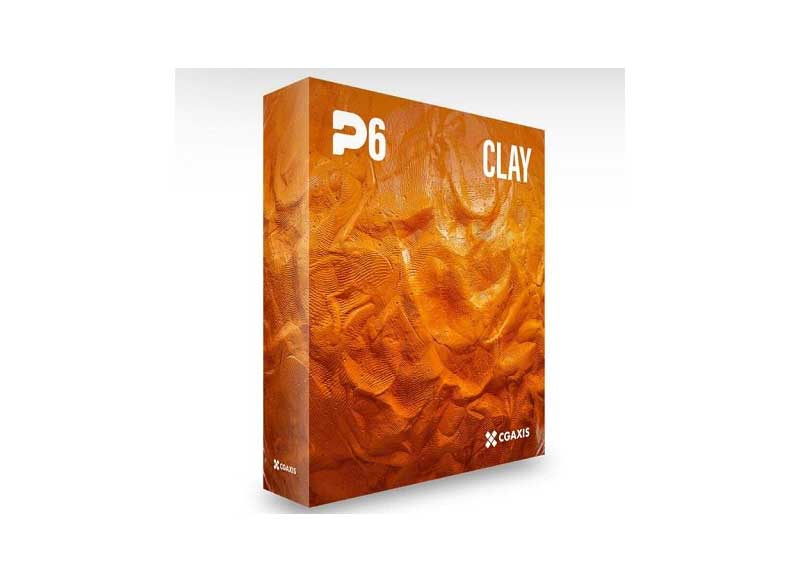 CGAxis Physical 6 Clay PBR Textures
