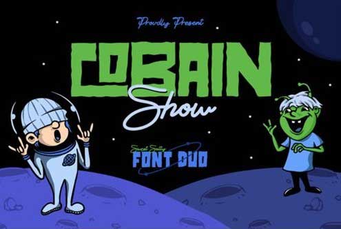 Cobain Show Font