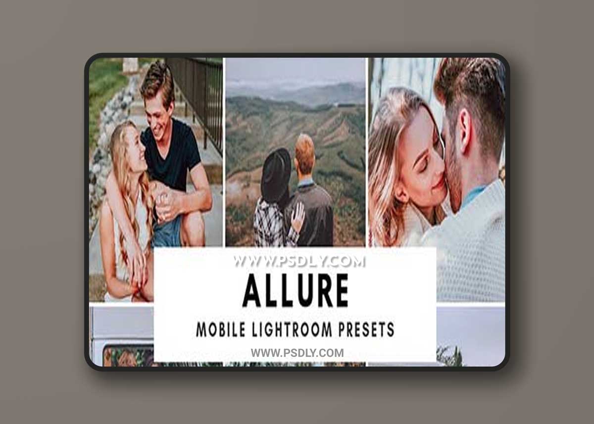 CreativeMarket - Allure Moblile Lightroom Presets 3597713