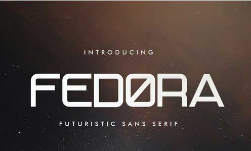 Fedora - Logo Font