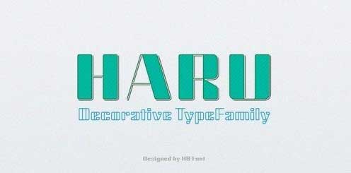 Haru Font Family
