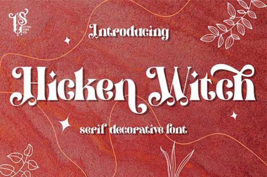 Hicken Witch Typeface
